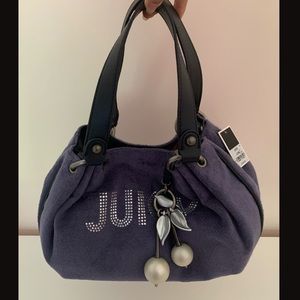 NEW Juicy Couture “Baby Fluffy” Bag w/Cherry Charm
